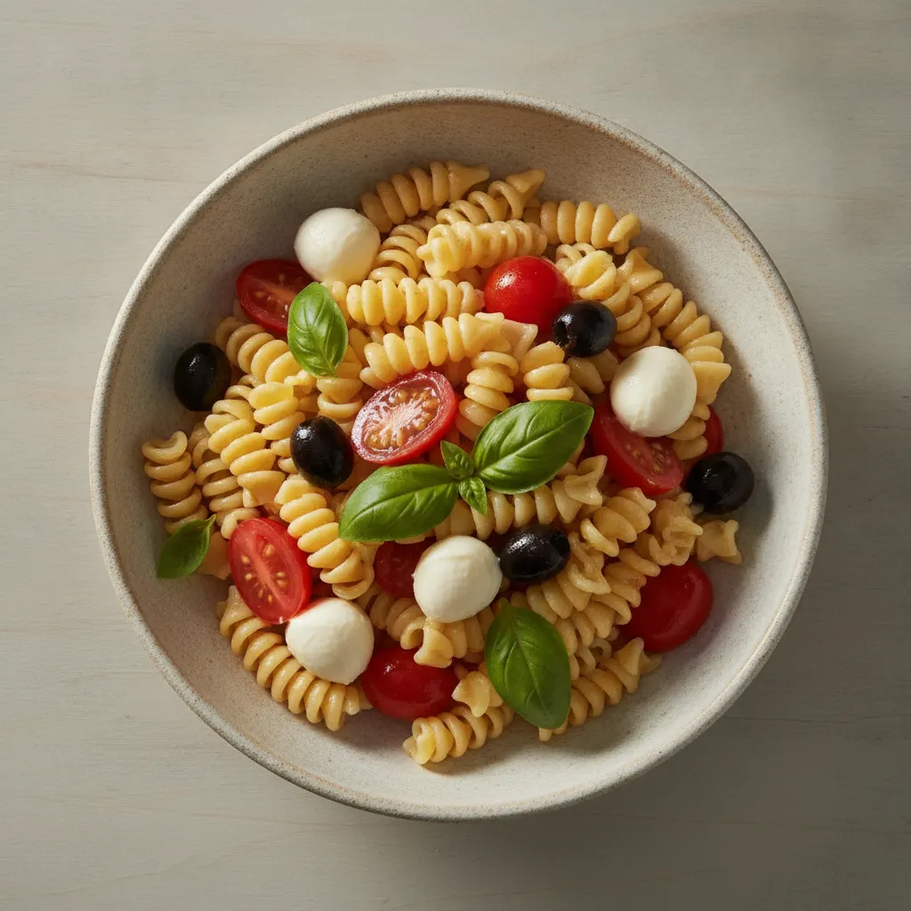 Salade de pâtes estivale