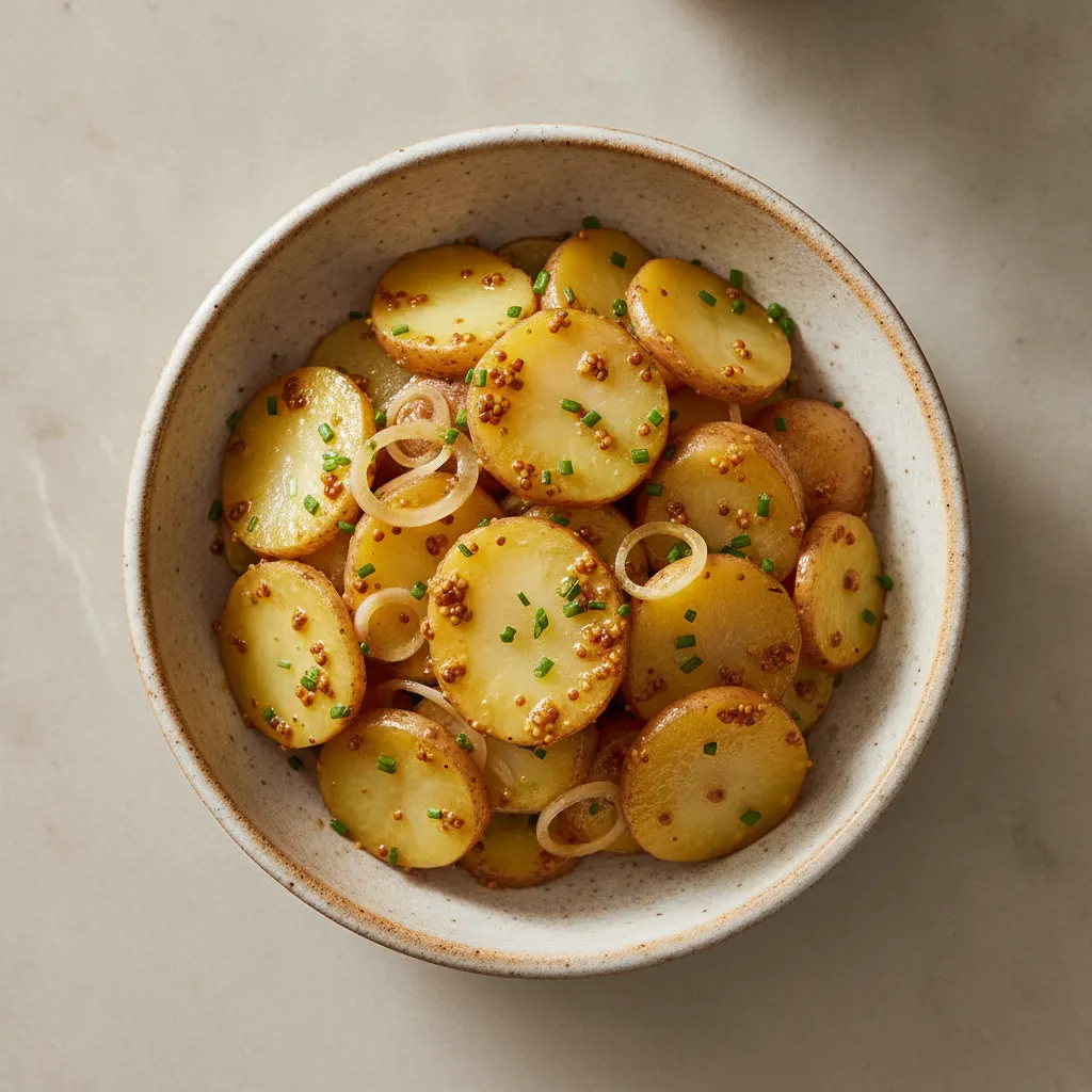 Salade de pommes de terre à la vinaigrette