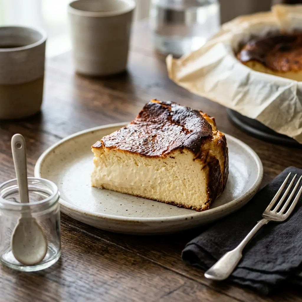 Cheesecake basque