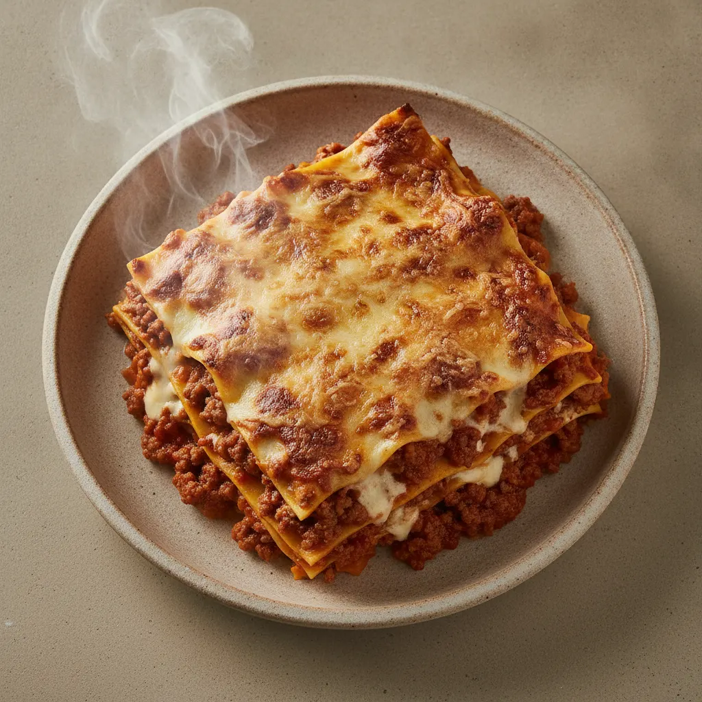 Lasagnes à la bolognaise