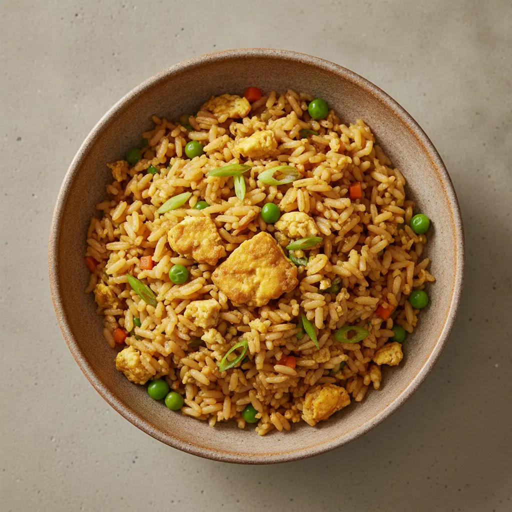 Riz cantonais végétal