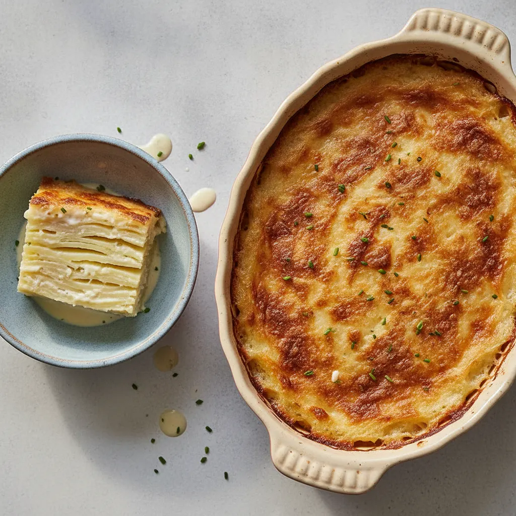 Gratin dauphinois végétal
