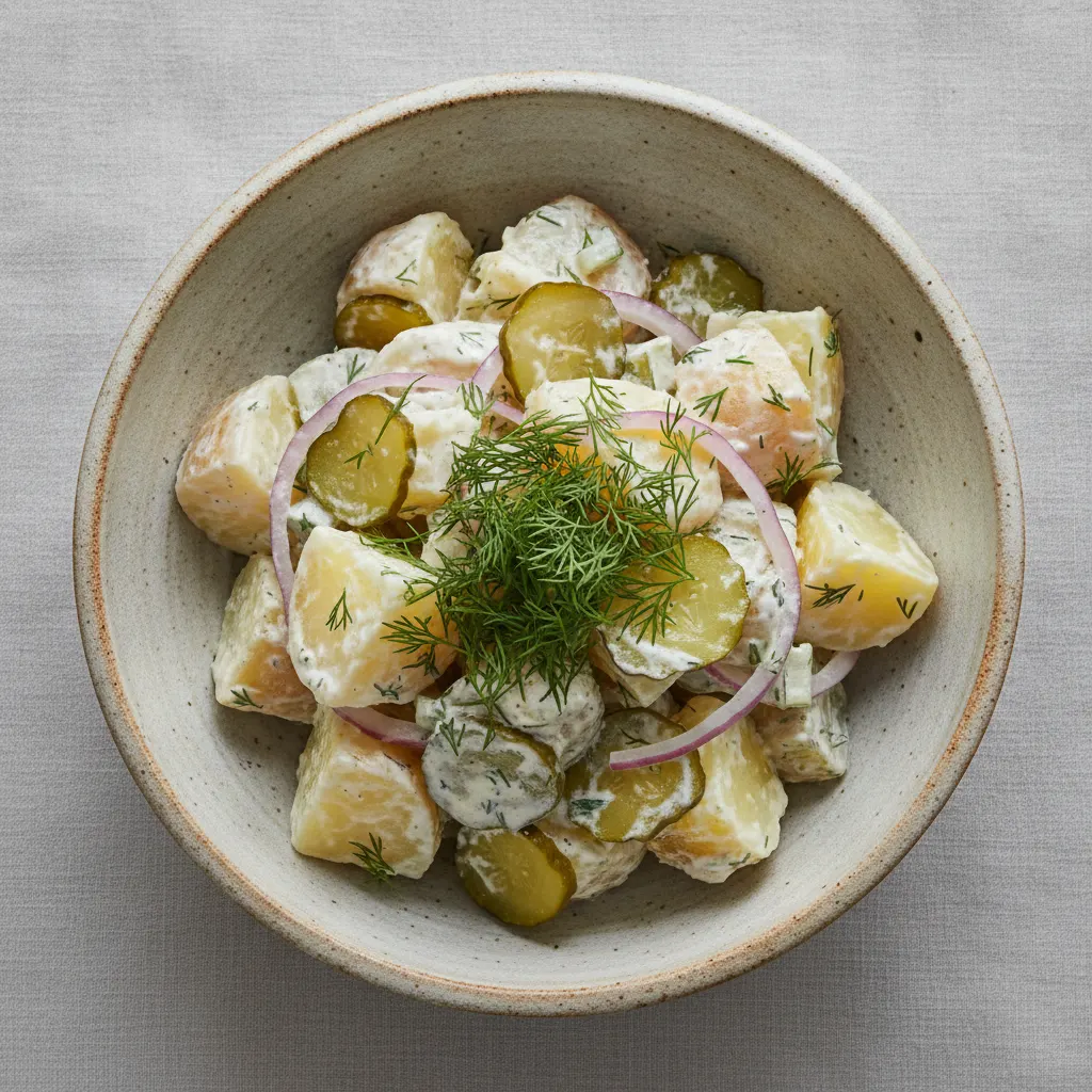 Salade de pommes de terre à l'aneth