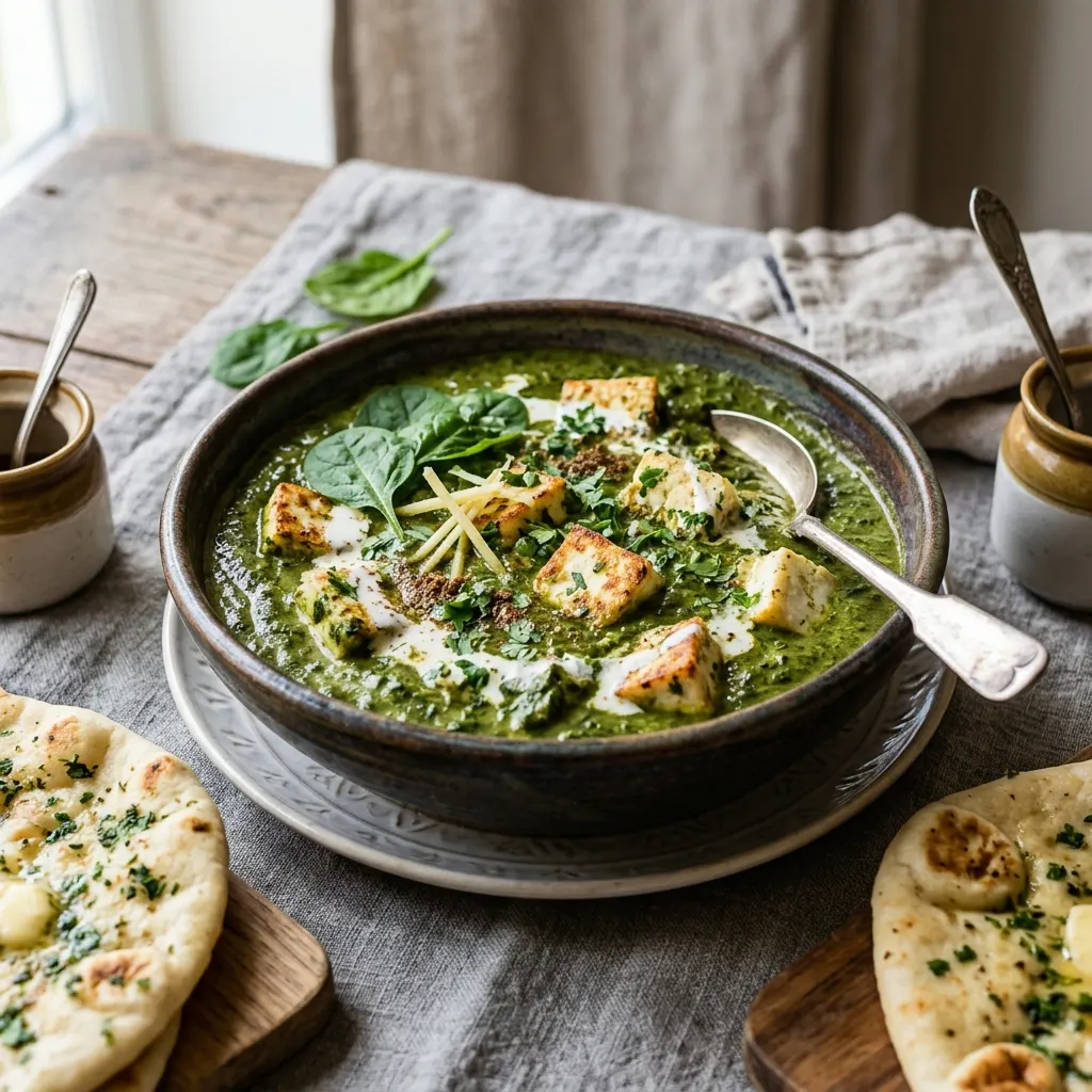 Palak paneer
