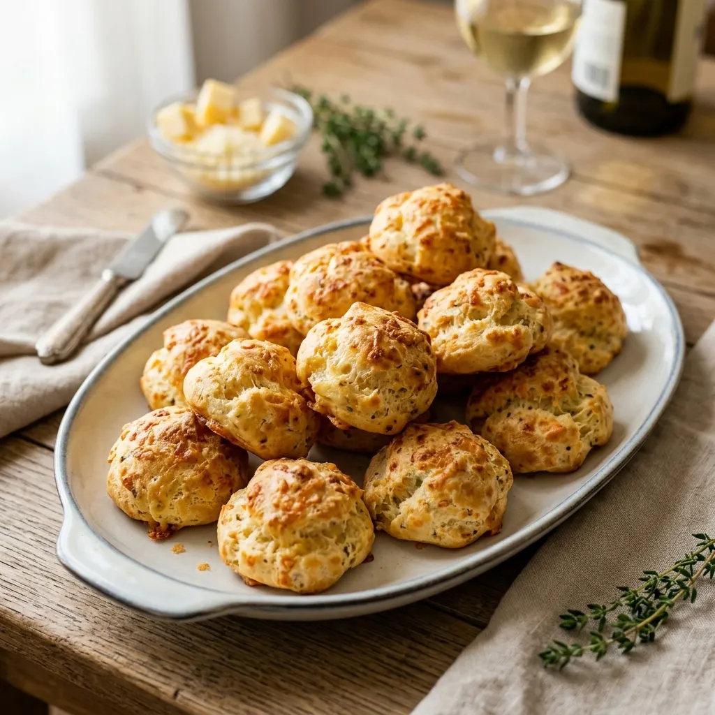 Gougères au comté