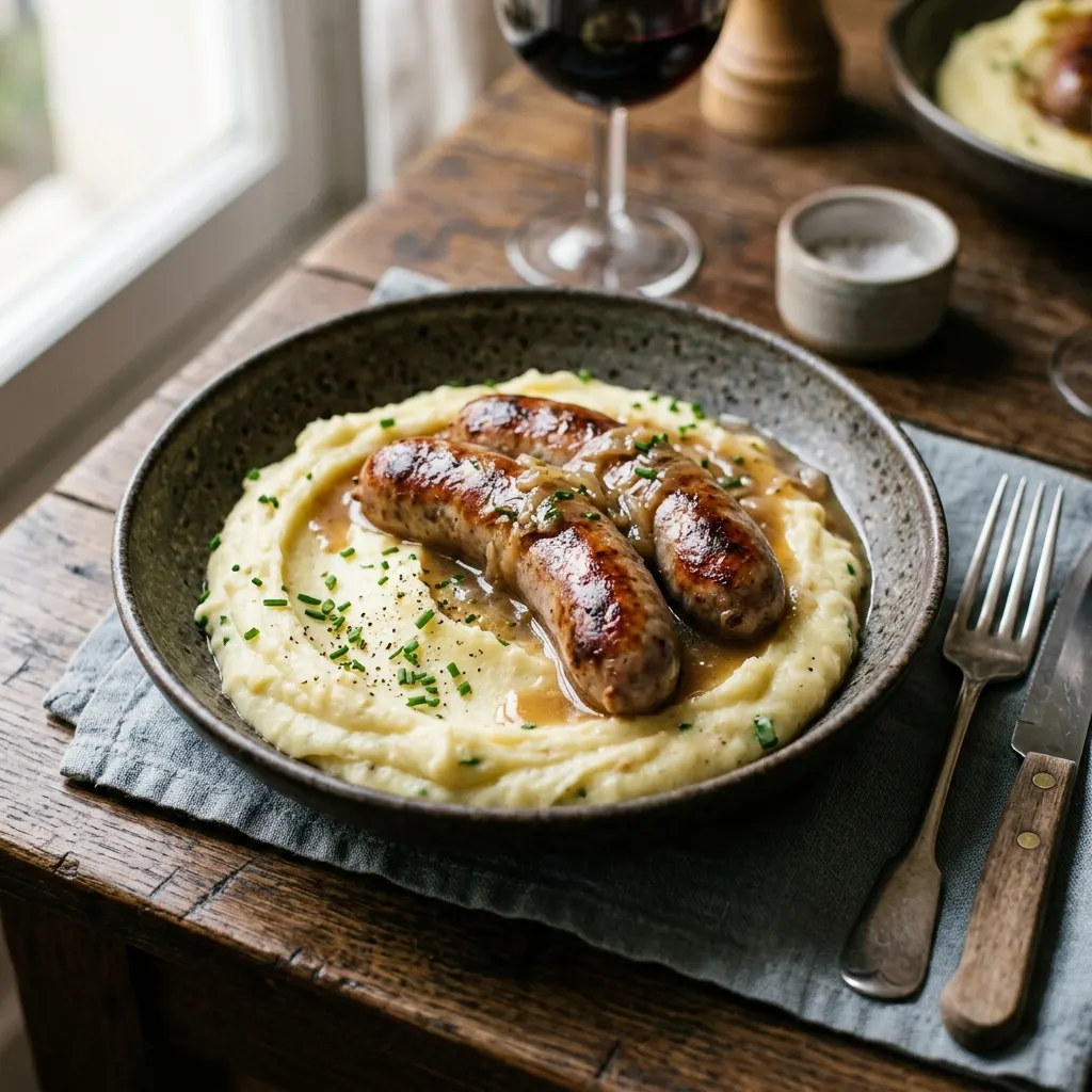 Saucisse purée