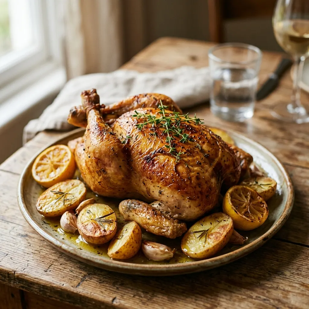 Poulet rôti