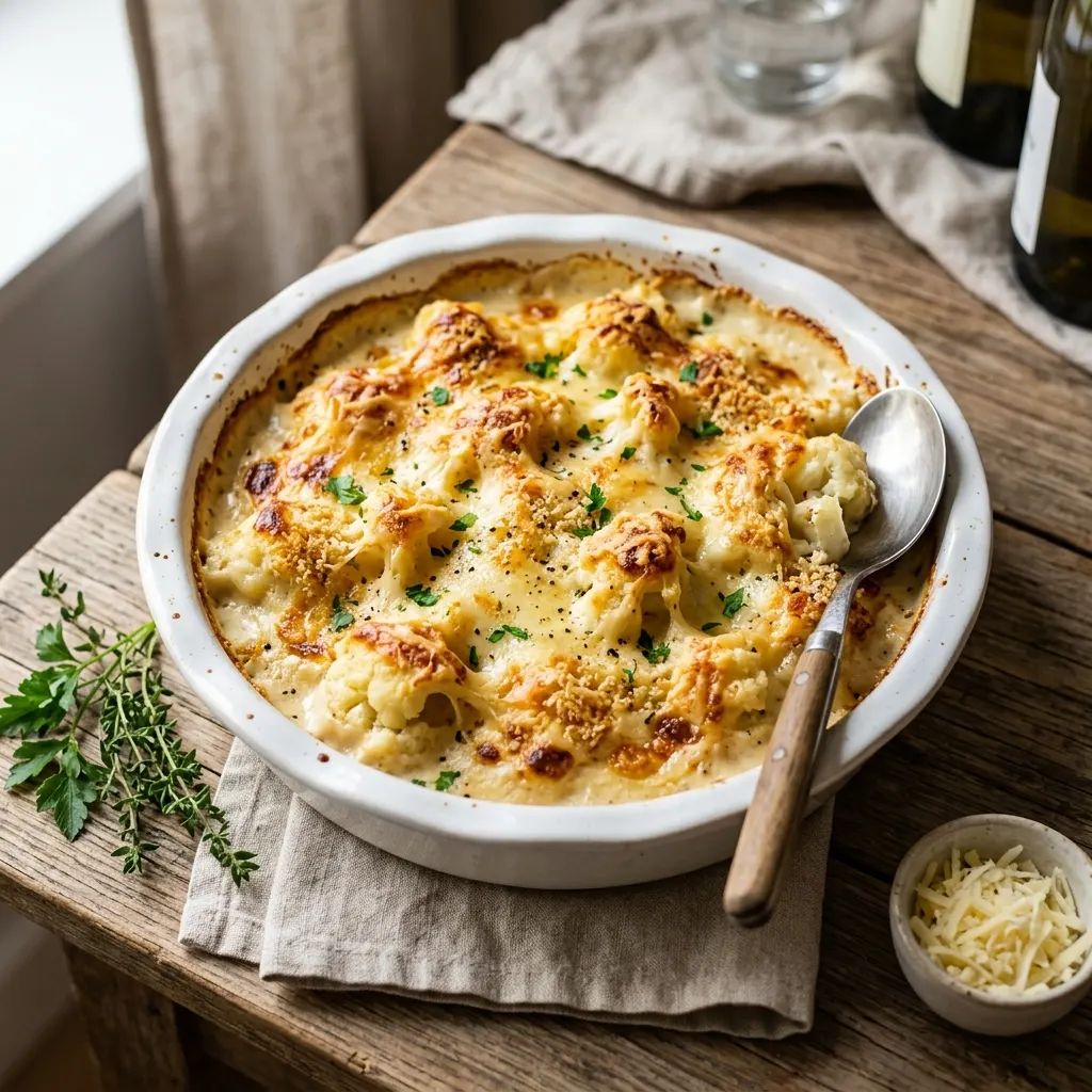 Gratin de chou-fleur