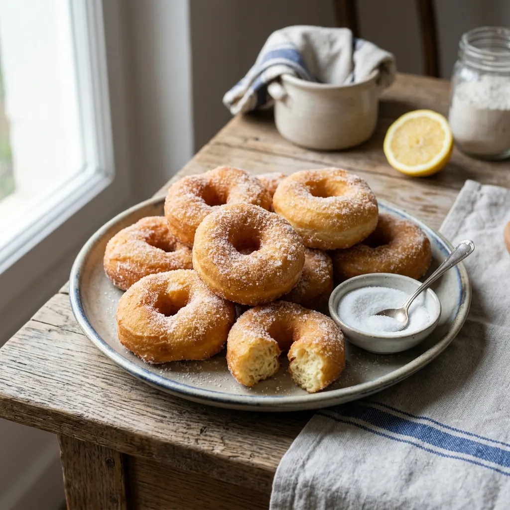 Graffe napoletane (beignets de Carnaval à la pomme de terre)