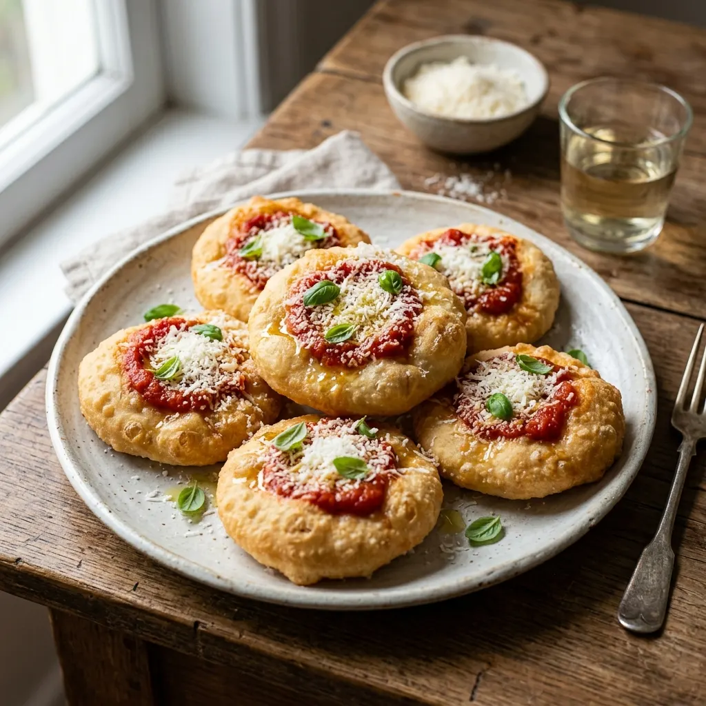 Montanare (pizzette frites napolitaines)