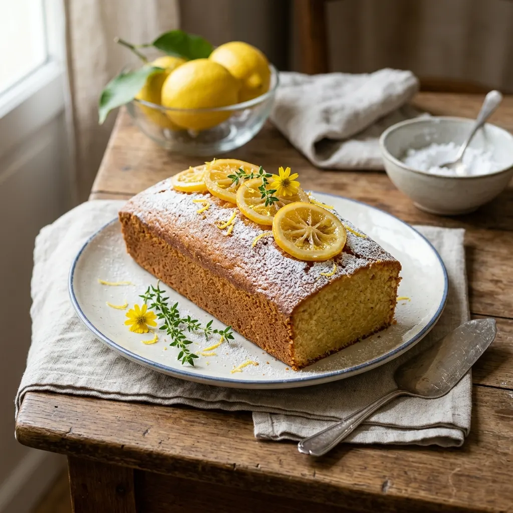 Gâteau au citron