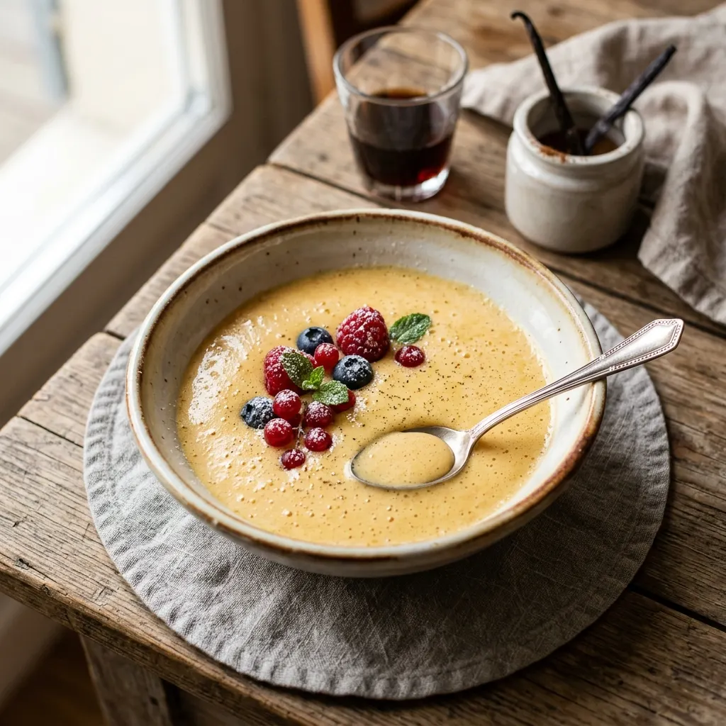 Zabaione (sabayon au marsala)