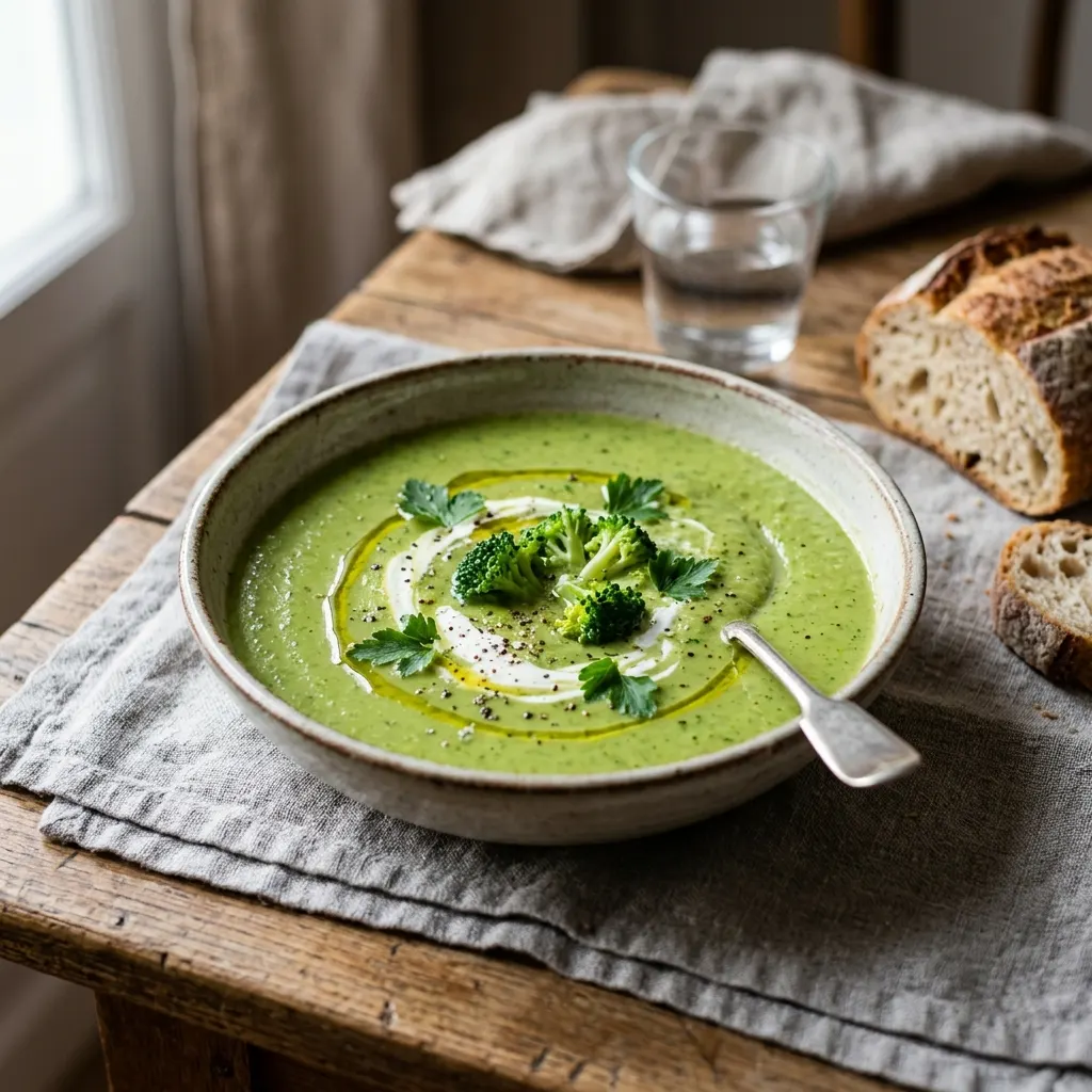 Velouté de brocolis
