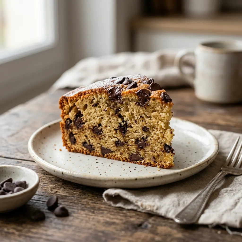 Gâteau aux pépites de chocolat
