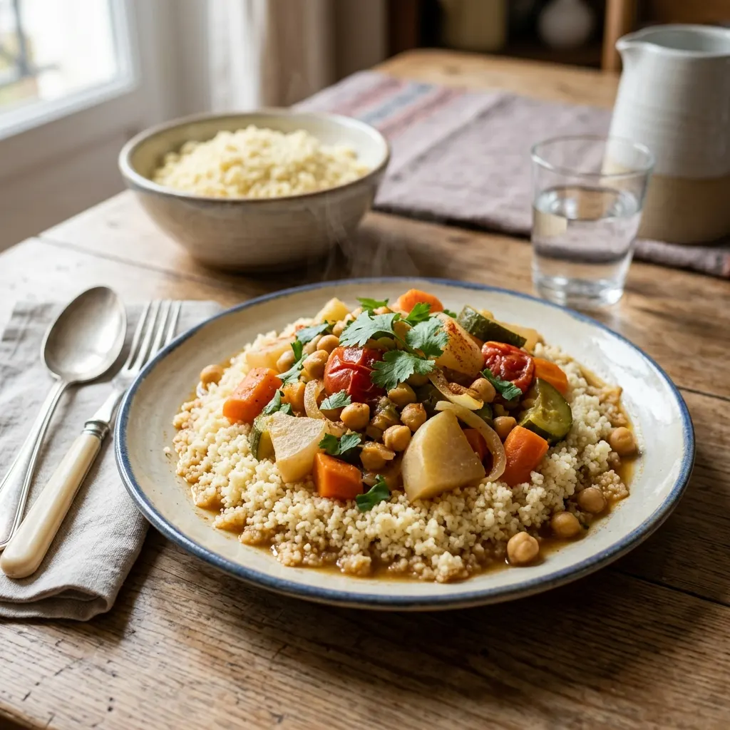 Couscous aux légumes